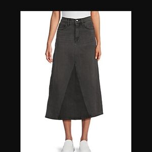 Joe's Jeans Charcoal Midi Skirt